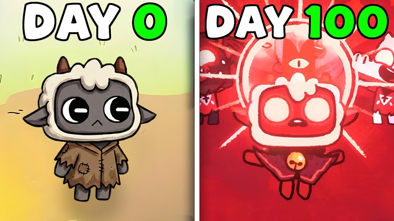 I Played 100 Days of Cult of The Lamb