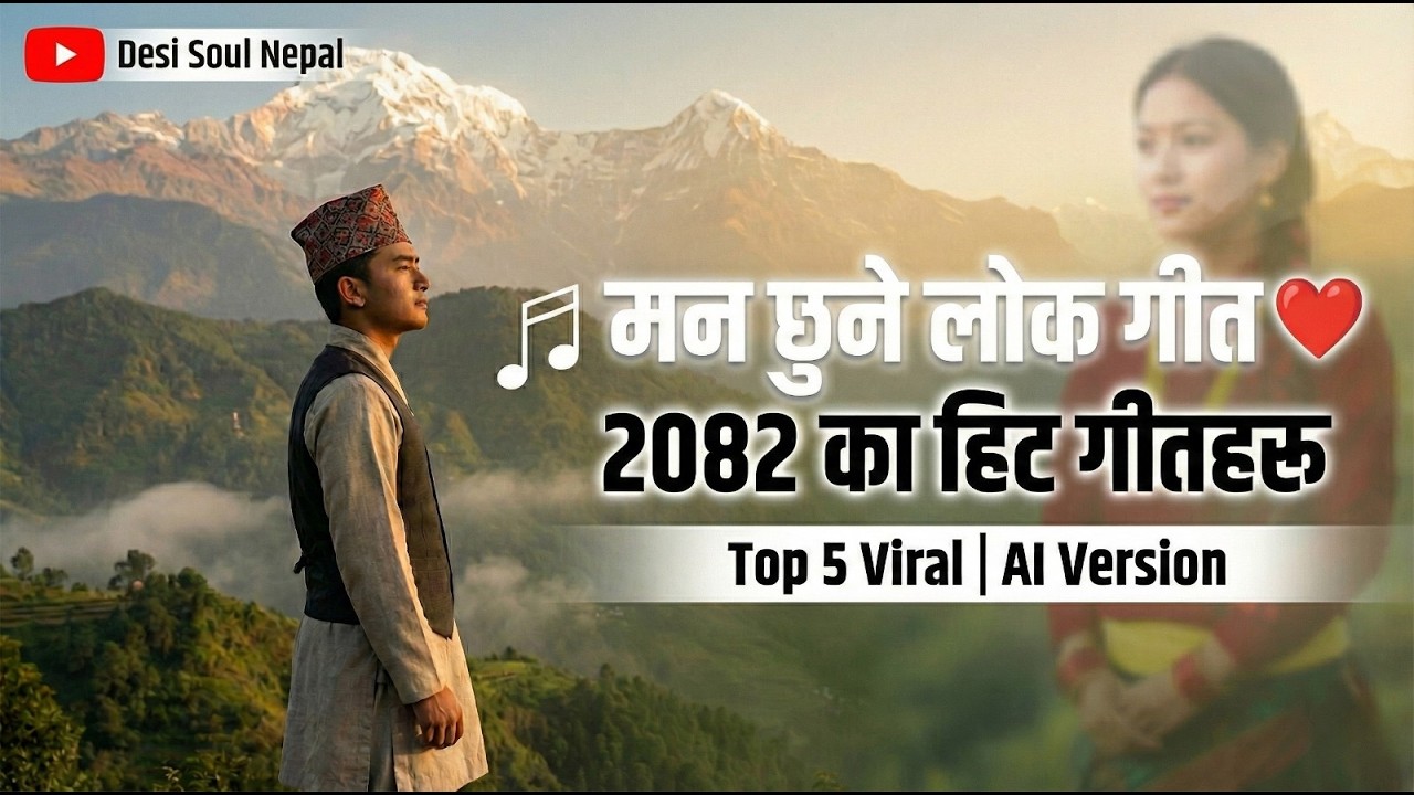 Top 5 Trending Nepali Folk Songs 2082 (AI Version) | Evergreen Lok Dohori Collection
