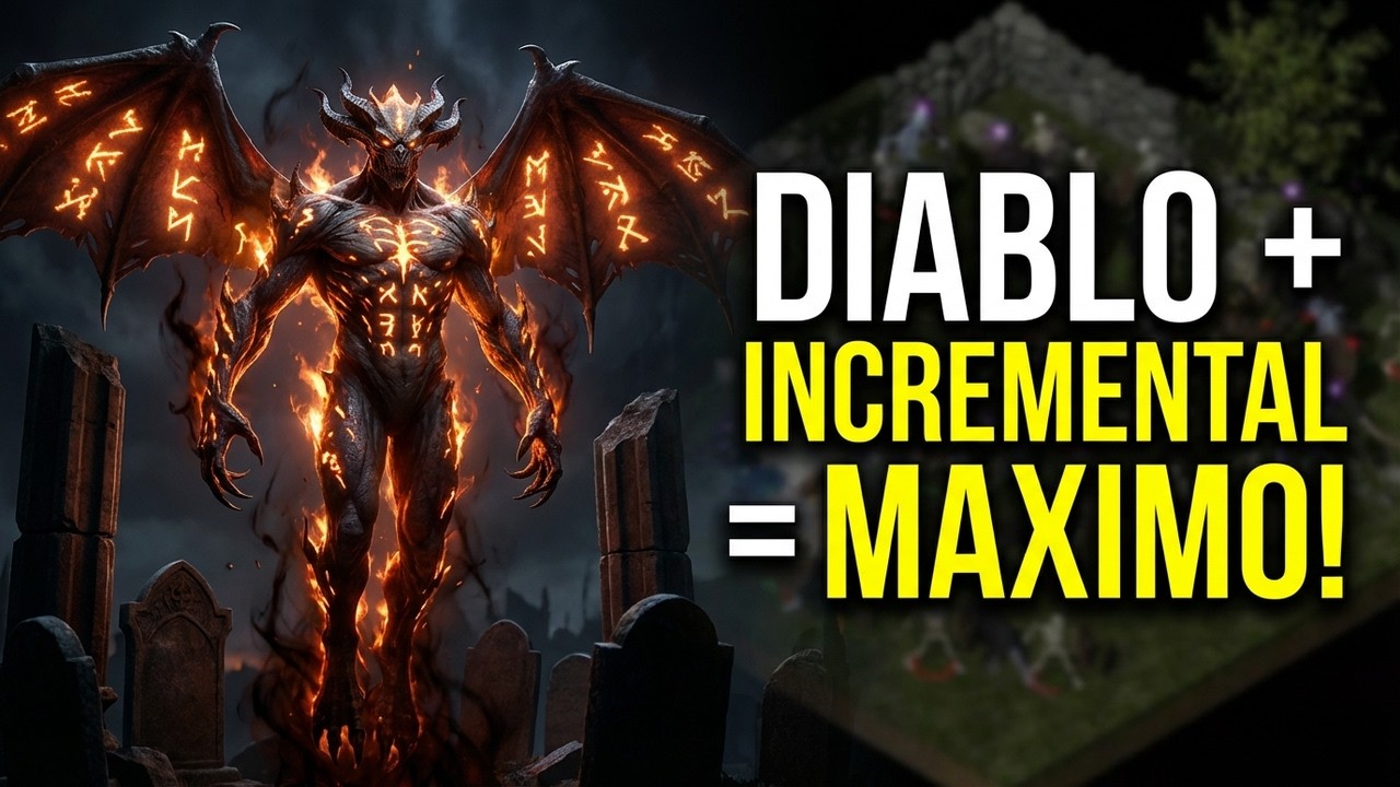 Otro incremental inspirado en Diablo y es lo MÁXIMO! - Horde of Distraction