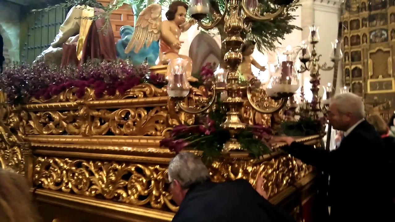 Entrada Costaleros Semana Santa Socuéllamos Viernes Santo 2016