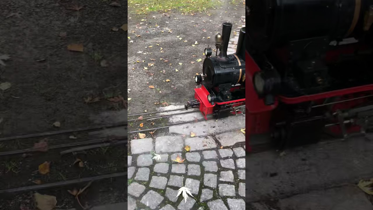 Minitaur Lok BR 99 bei Vellmar im Ahnepark Eisenbahn
