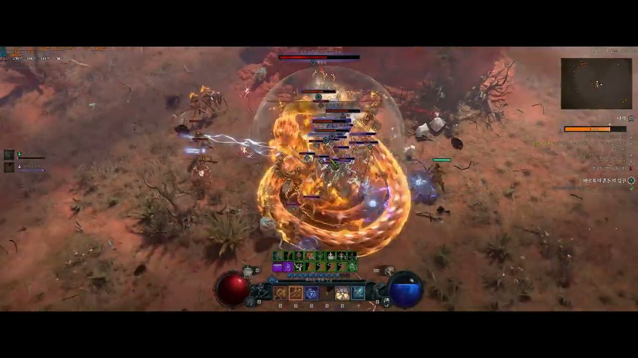 Diablo4 S10 Pit tier 124 clear Crit hydra