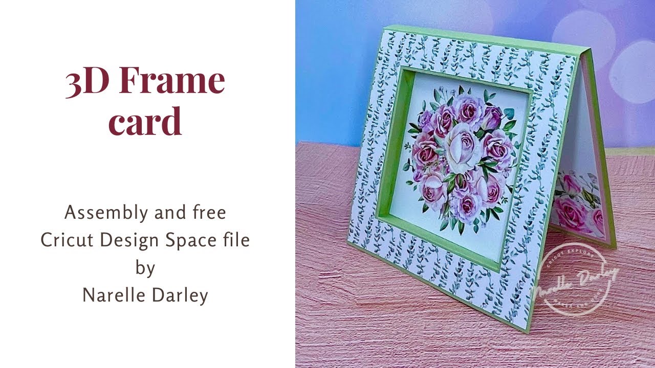 3d Frame card