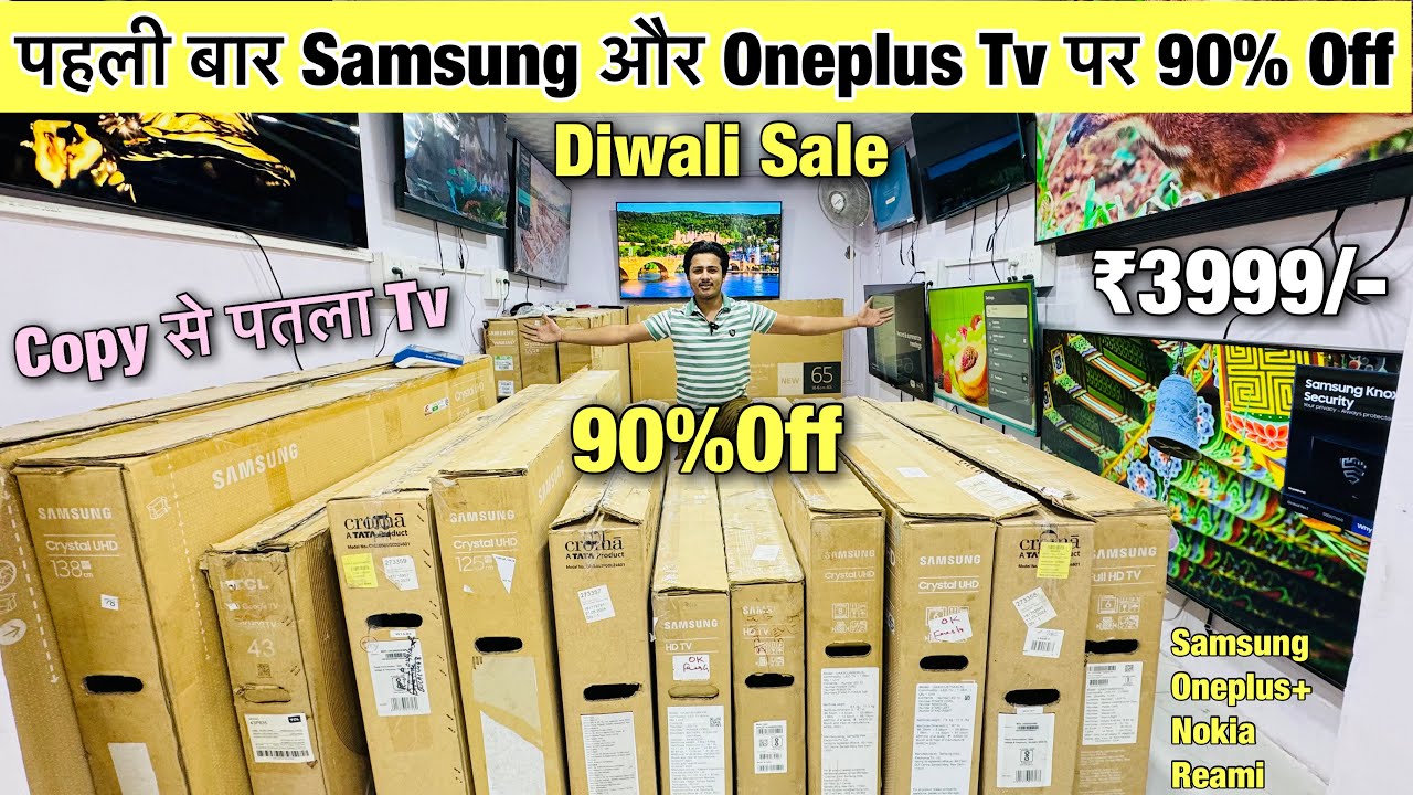 Samsung, LG Mi TV upto 80% OFF Only ₹3499/-Branded LED TV Warehouse in Delhi Samsung Neo Qled Tv