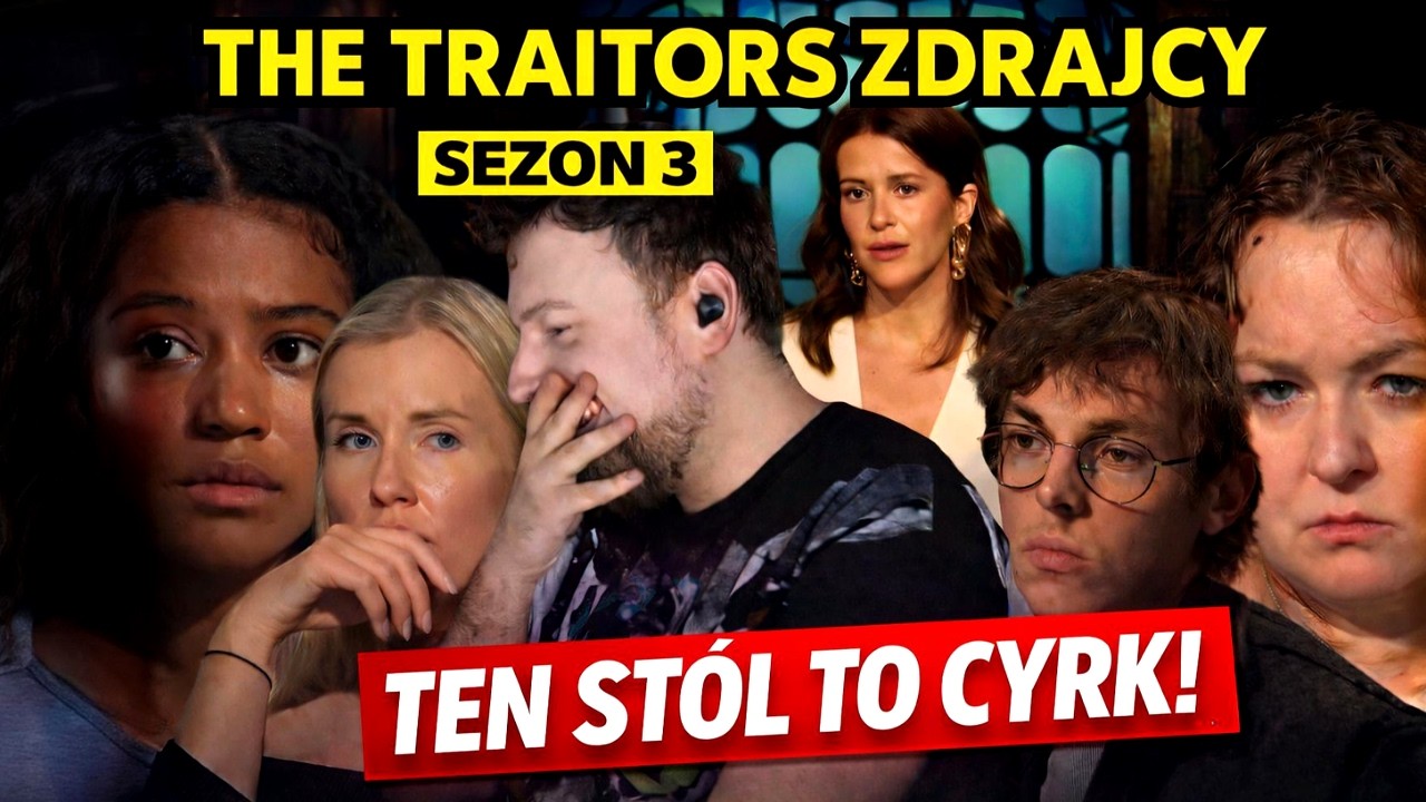 Ten stół TO CYRK! The Traitors. Zdrajcy Sezon 3 odc. 2 część 2 | cojapacze