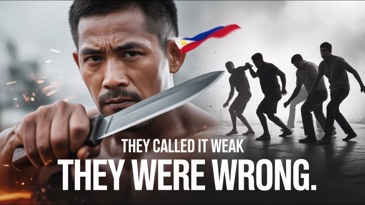 They Said Filipino 🇵🇭 Knife Combat Was Weak… What Happened Next Shocked Everyone