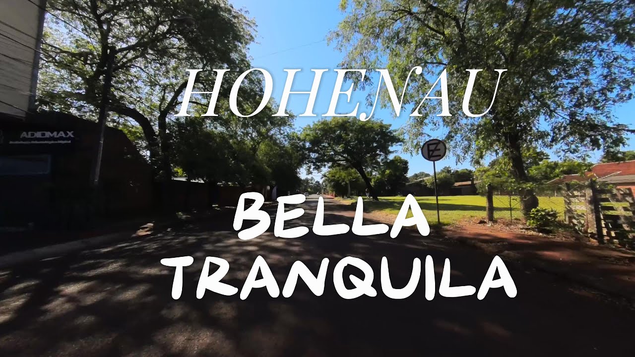🌿 Un paseo sin apuros por las calles de Hohenau - Paraguay