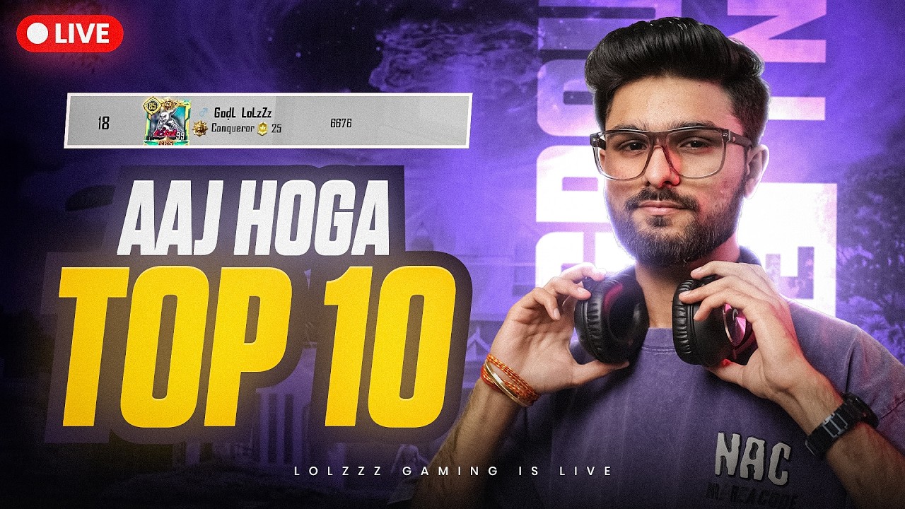 RANK PUSH TO #1 | CONQUEROR RANK PUSH OR WHAT | BGMI LIVE #iQOO #iQOO15