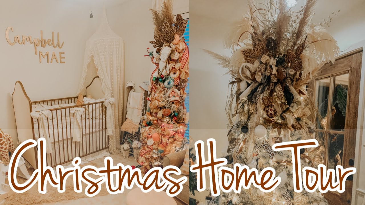 CHRISTMAS HOME TOUR 2022 🌲 | HOW I DECORATED OUR NEW HOME FOR CHRISTMAS | NEUTRAL CHRISTMAS DECOR