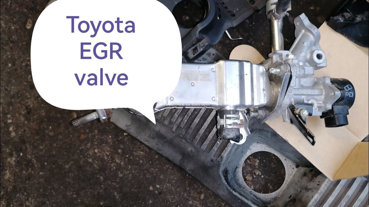 Toyota Prius EGR valve replacement