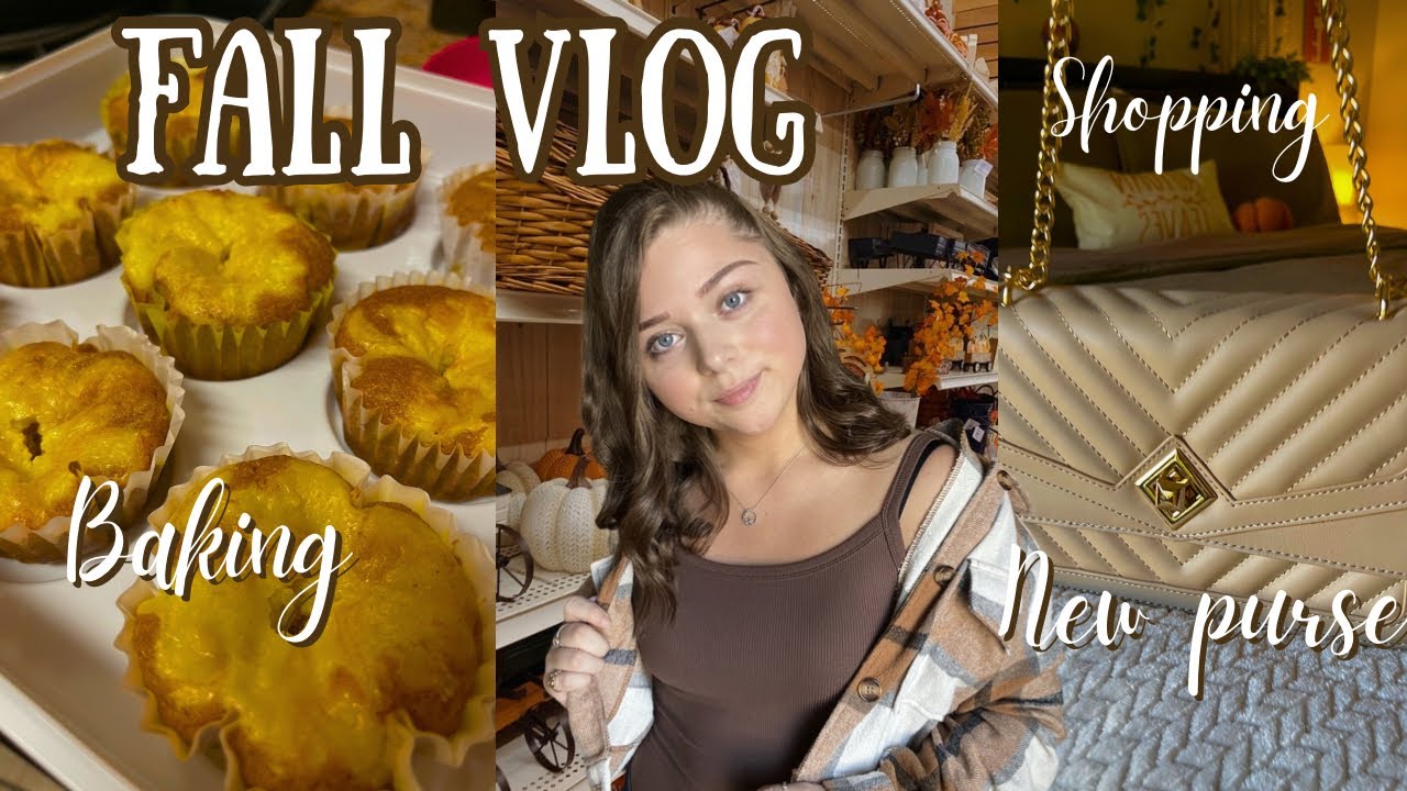 PRODUCTIVE DAYS IN MY LIFE shopping, baking |FALL VLOG