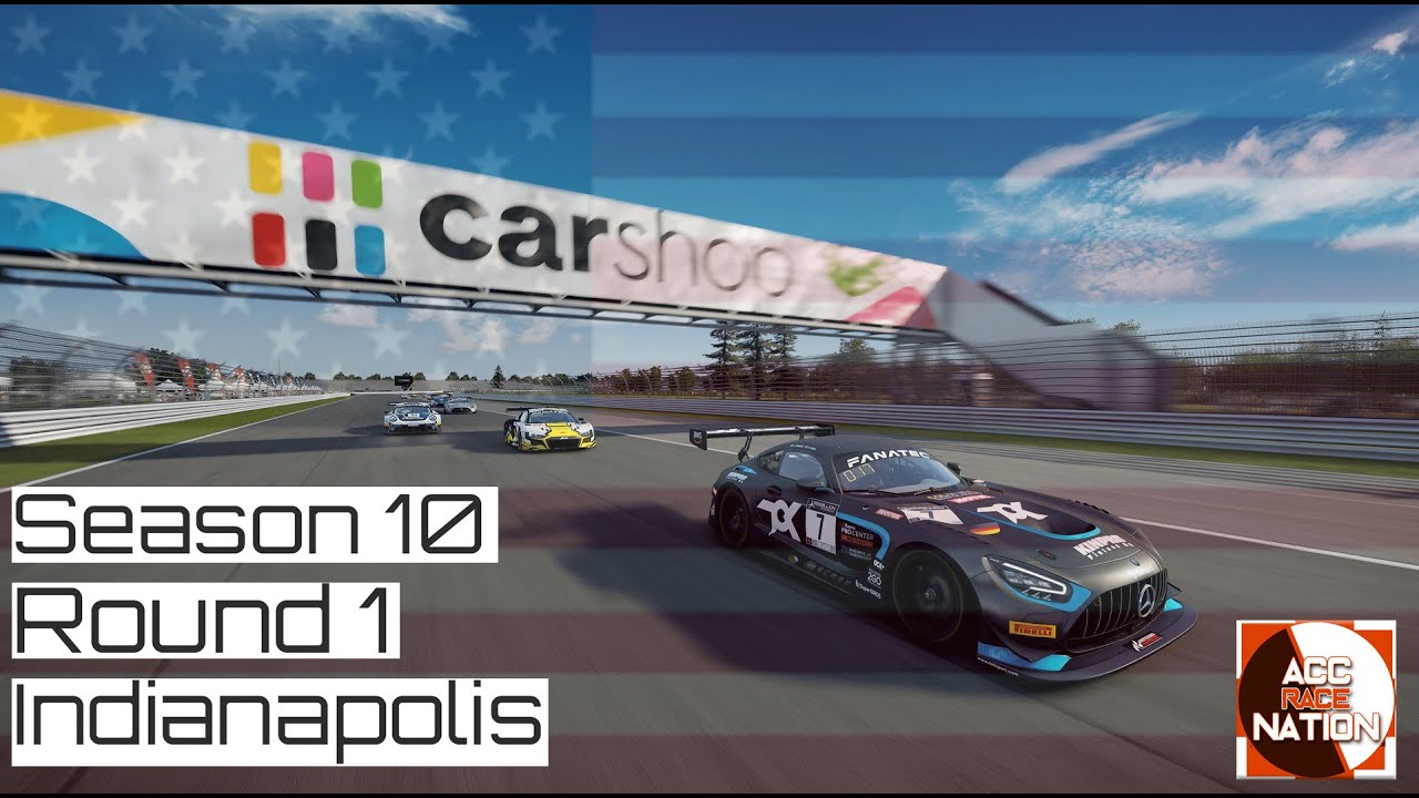 ACC Race Nation|Season 10 GT3|Round 1 - Indianapolis