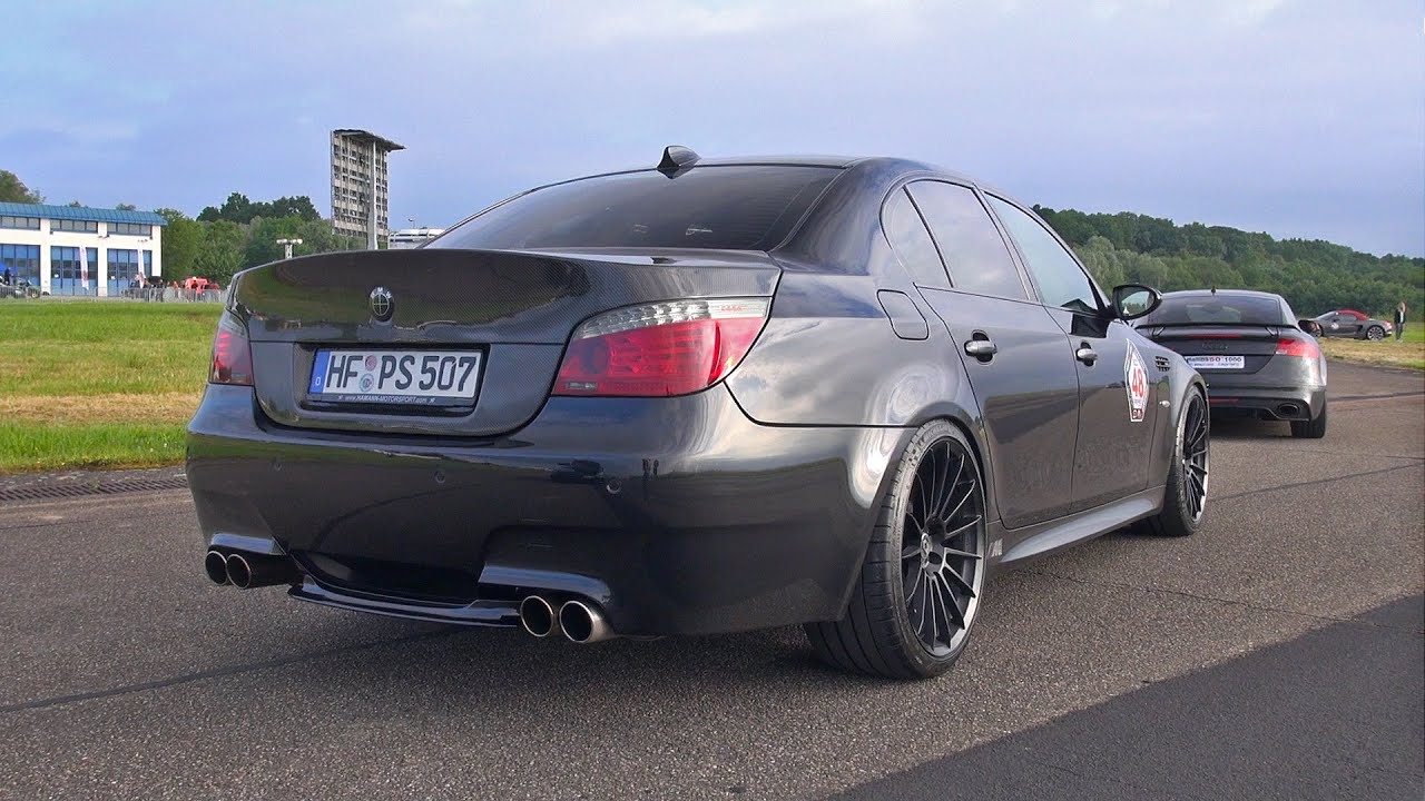 BMW M5 5.8L F1 DINAN STROKER 630HP BLACK BEAST!