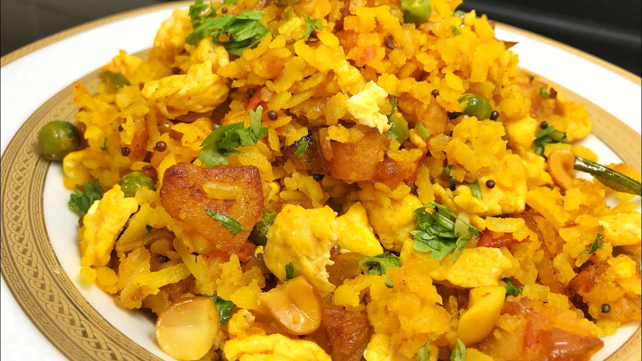 झटपट बनाए आसान तरीके से एकदम अलग यह टेस्टी एग पोहा  Egg Poha recipe | Quick & easy Snack