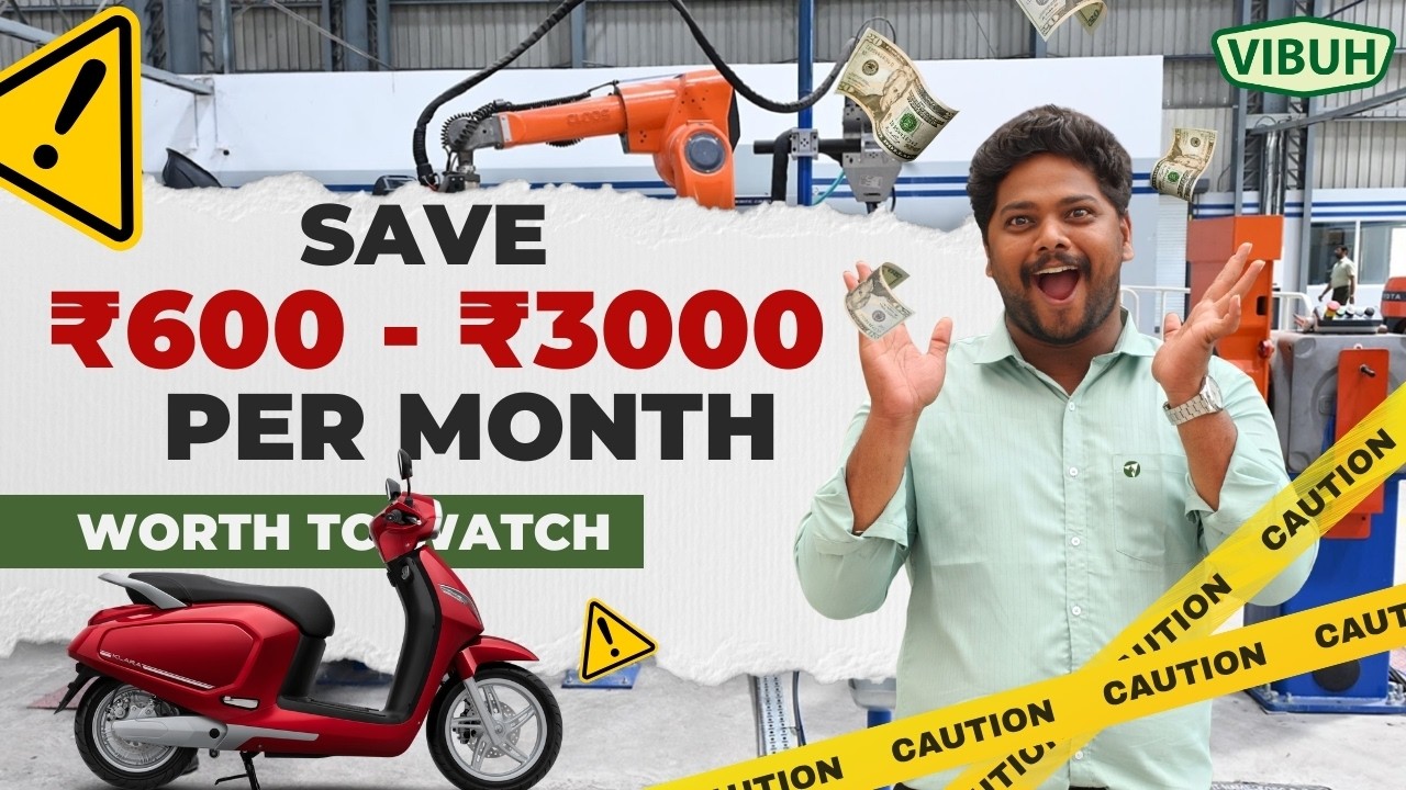 Save 600 to 3000 rupees per day I Tamilanmoto #reels #subscribe #scooter #automobile