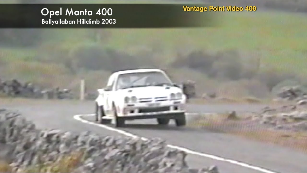 Opel Manta 400's on Irish Hillclimbs 2003-04