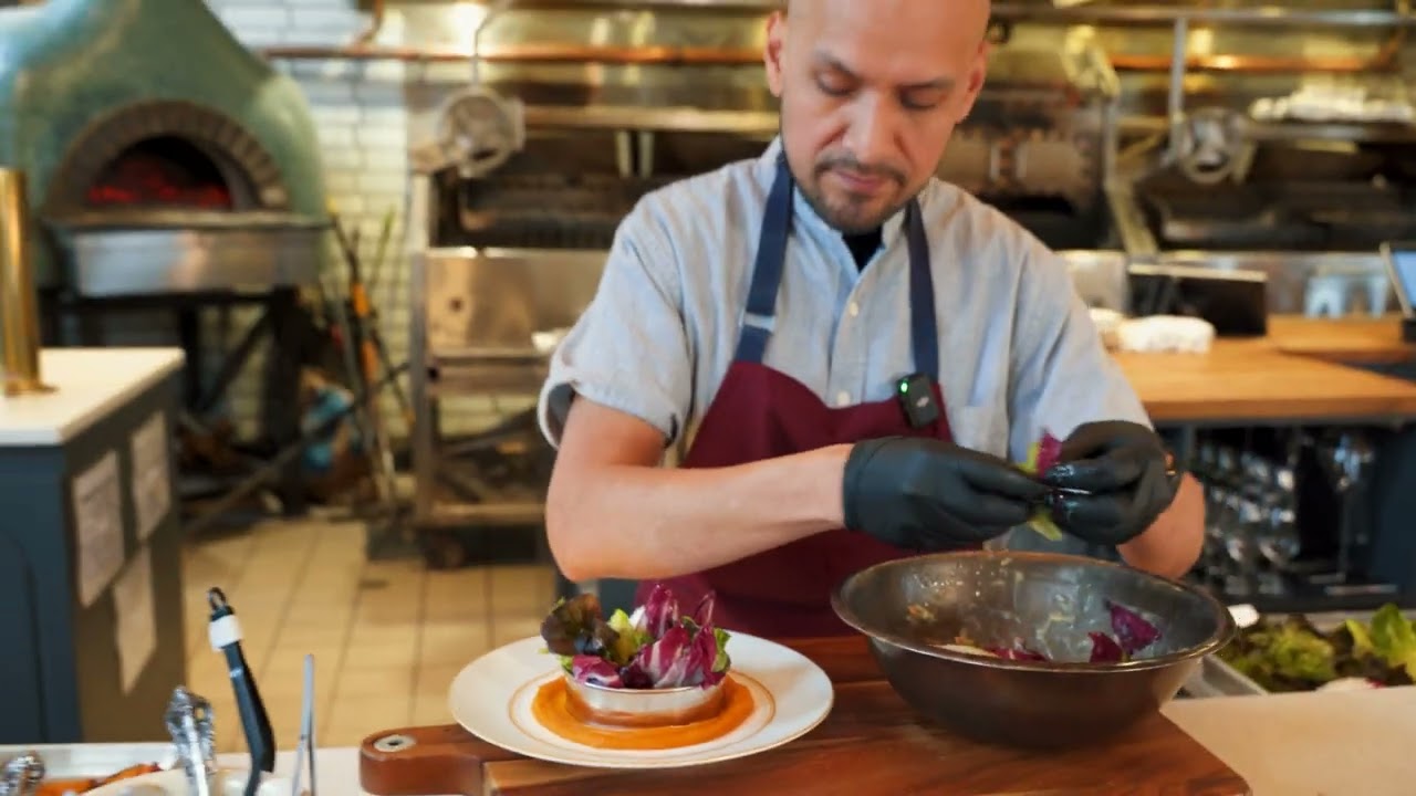 Cooking In An Empty Supperland Kitchen with Farm Fresh Ingredients - Chef Cristian Medrano