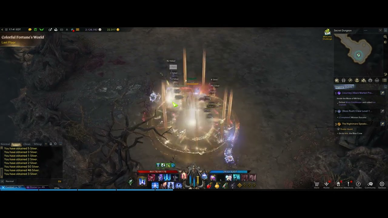 Lost Ark relic Tier 2 map (Single person map)