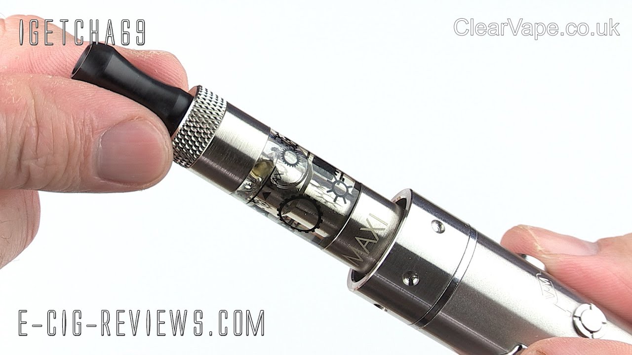 REVIEW OF THE MAXI CLEAROMIZER FOR ELECTRONIC CIGARETTES