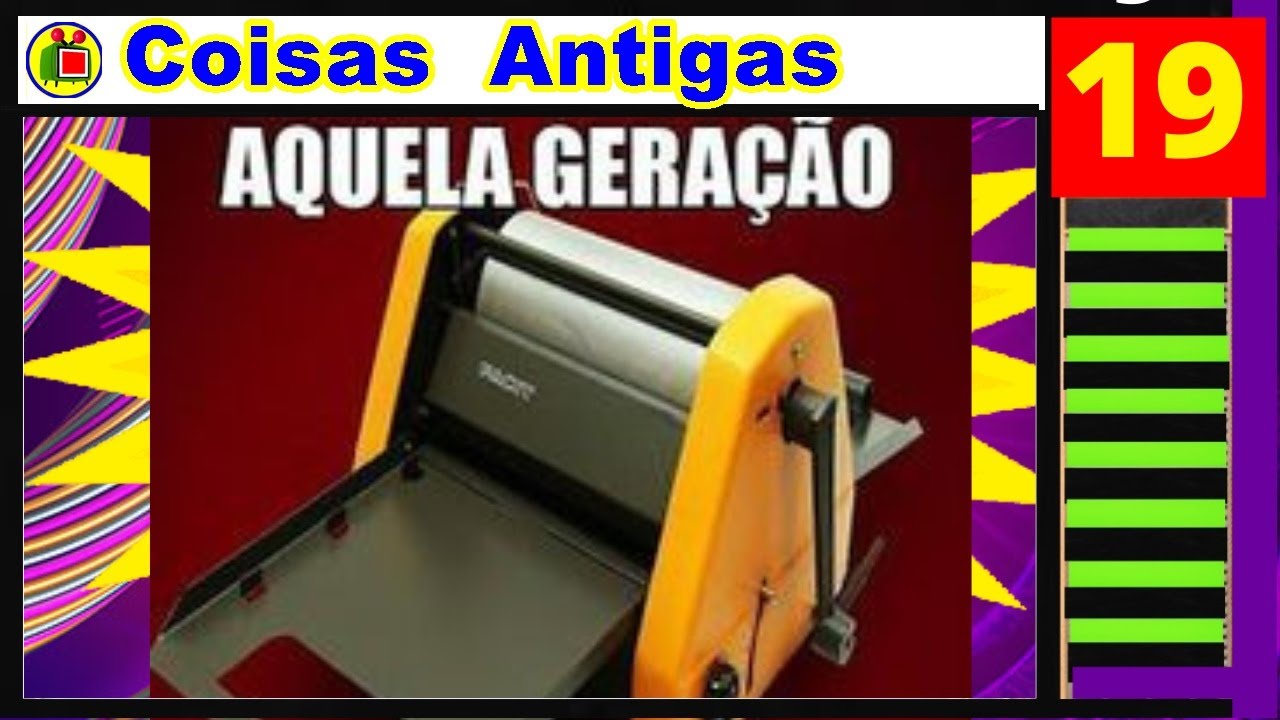 Coisas Antigas da Geração de Ouro Esta Indo Embora