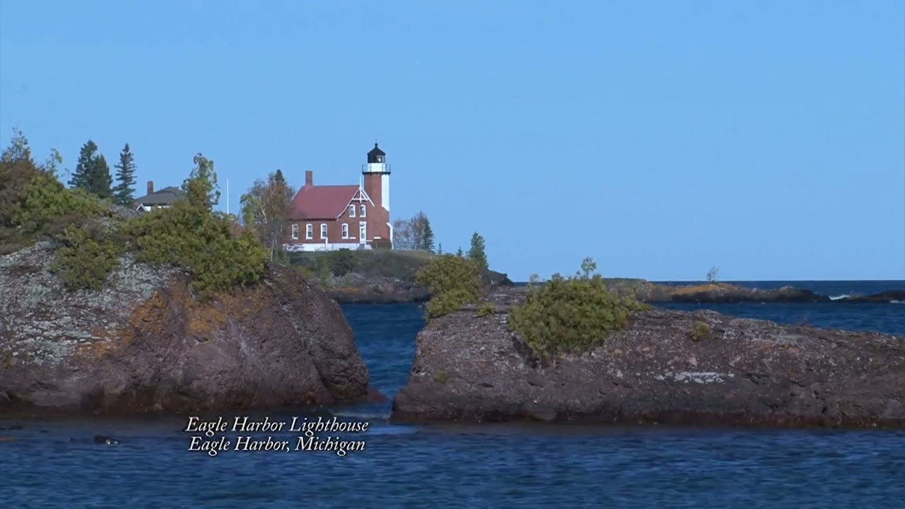 Eagle Harbor Lighthouse, Eagle Harbor, Michigan, feat Kirk Whalum's Smooth Jazz Songs.
