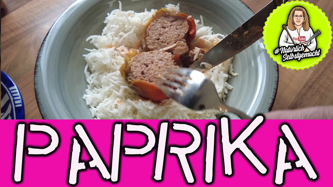 Gef&uuml;llte Paprika einkochen, das wird doch matschig, oder doch nicht?