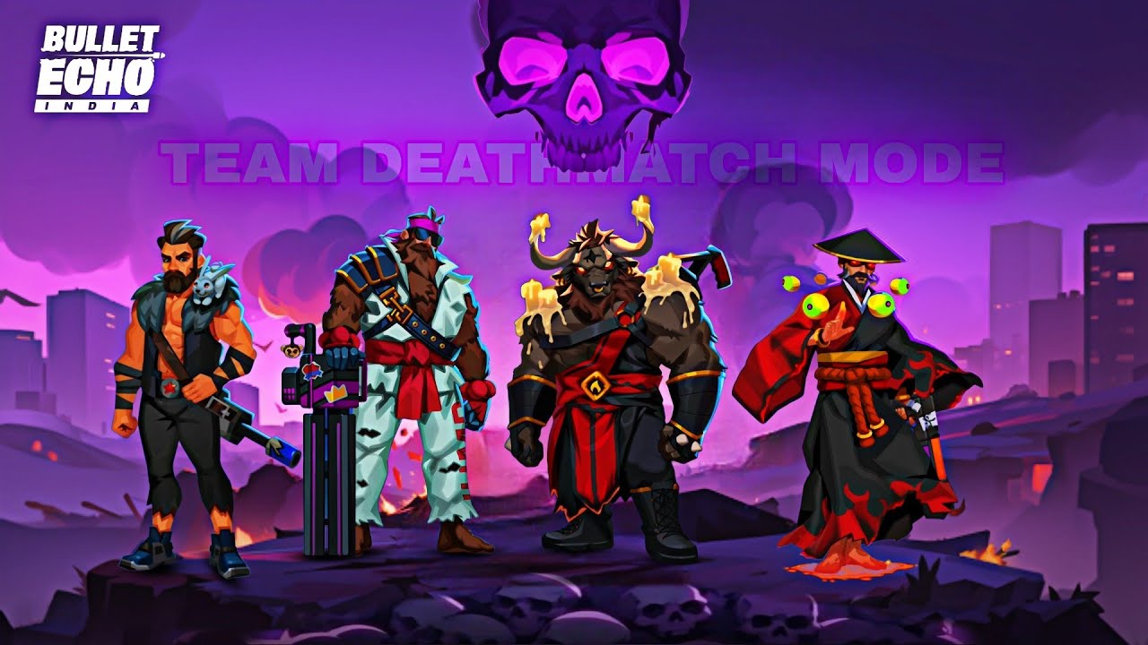 NEW TEAM DEATHMATCH MODE GAMEPLAY IN BULLET ECHO INDIA