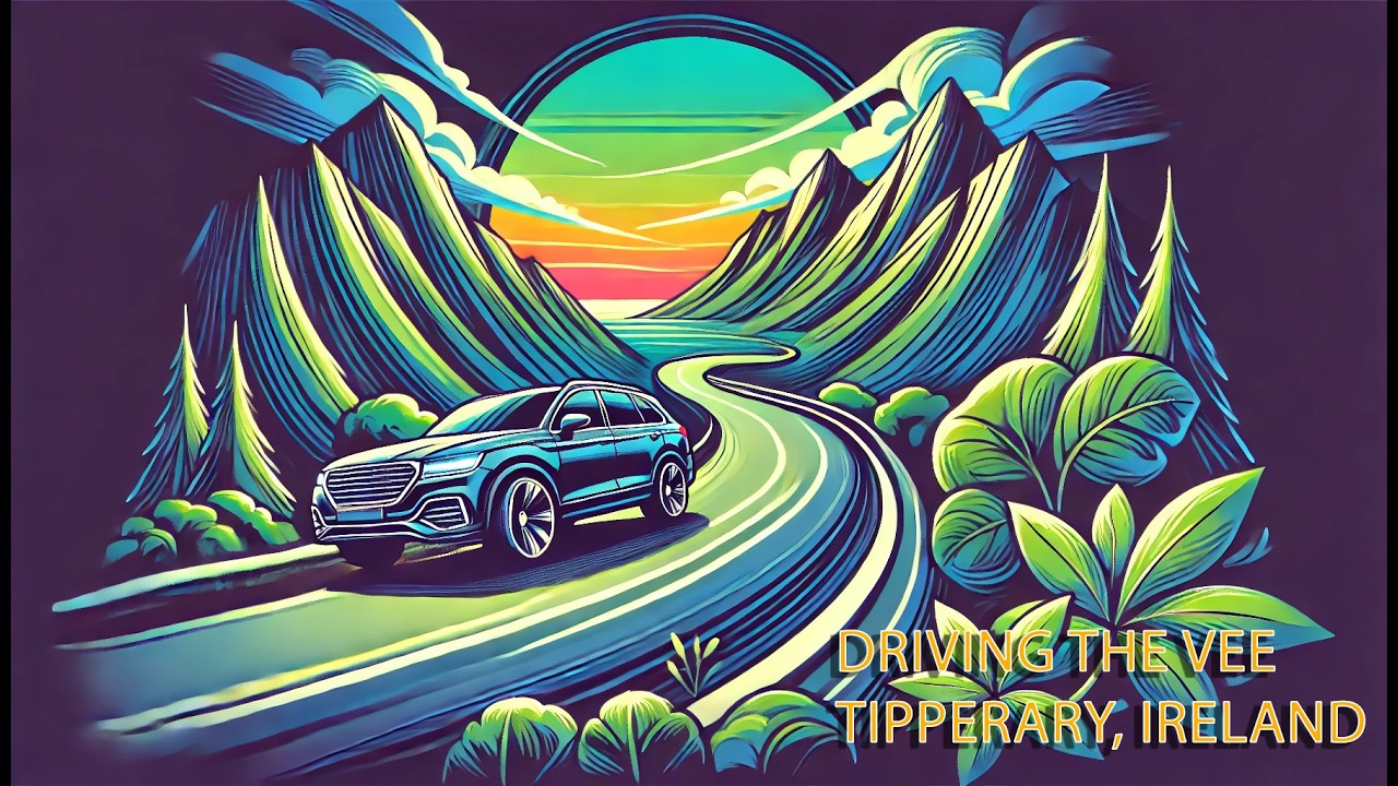 Driving The Vee in Tipperary, One of Ireland's Most Scenic Roads - 4K
