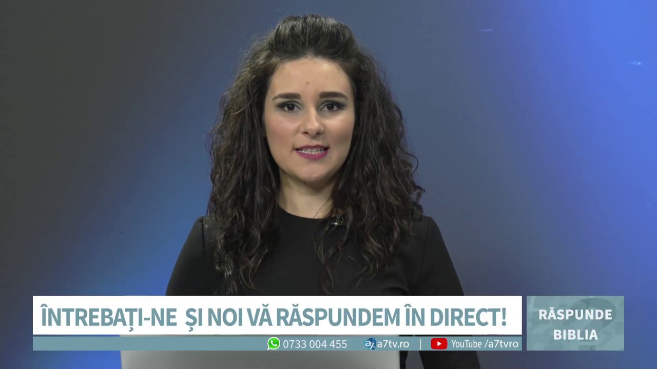 Răspunde Biblia - Cum au apărut negrii? - Evelina Manea si Cornel Dărvasan