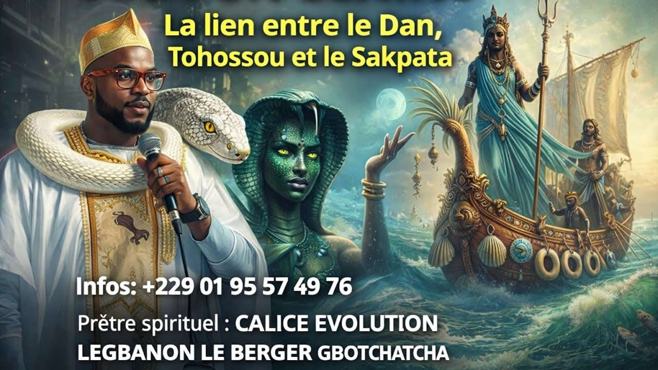 VODOUN BENIN : La lien entre le Dan, Tohossou et le Sakpata (+2290195574976)