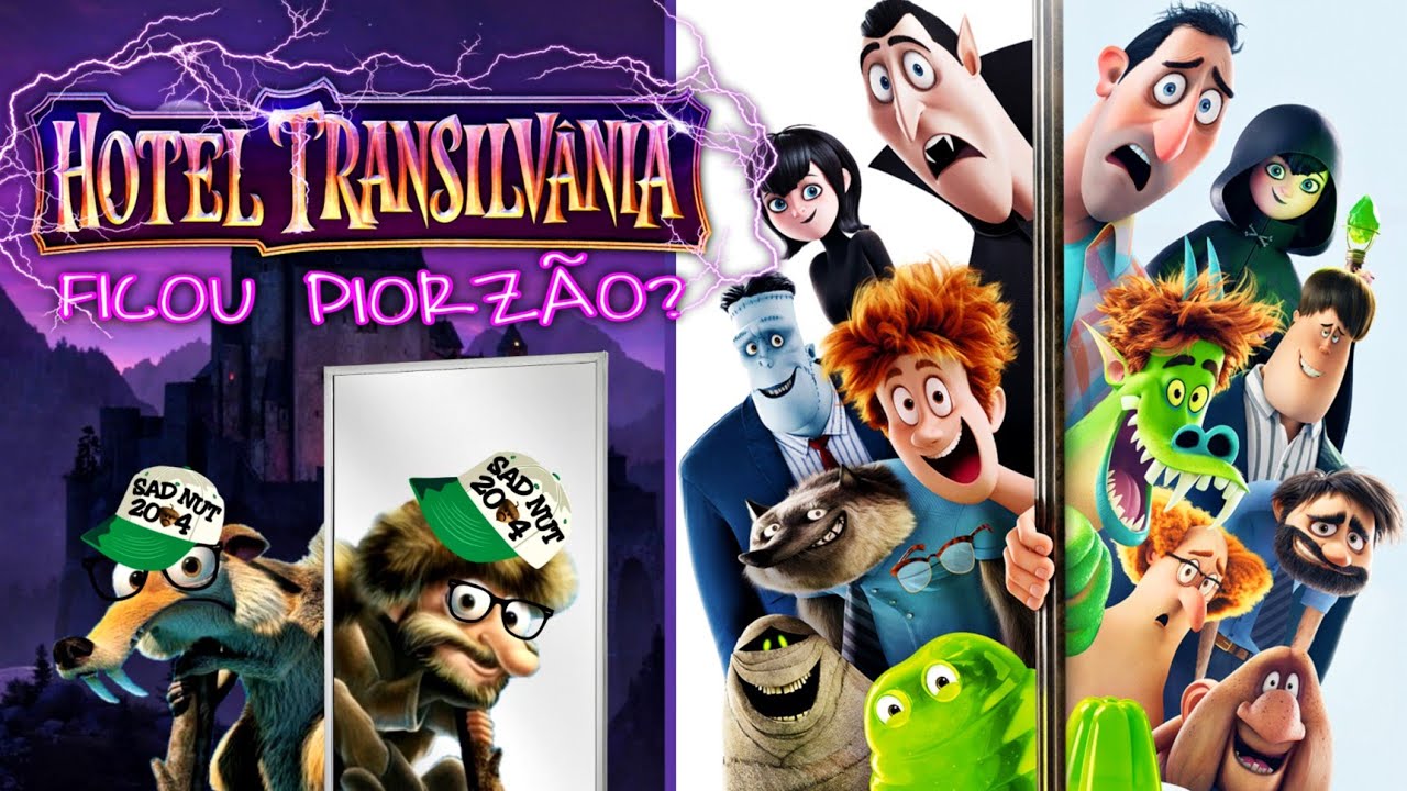 A Franquia HOTEL TRANSILVÂNIA Ficou ASSUSTADORA?