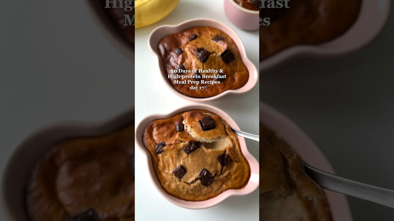 Healthy Banana Bread For Breakfast😍 #mealprep #healthybreakfast #healthyrecipes