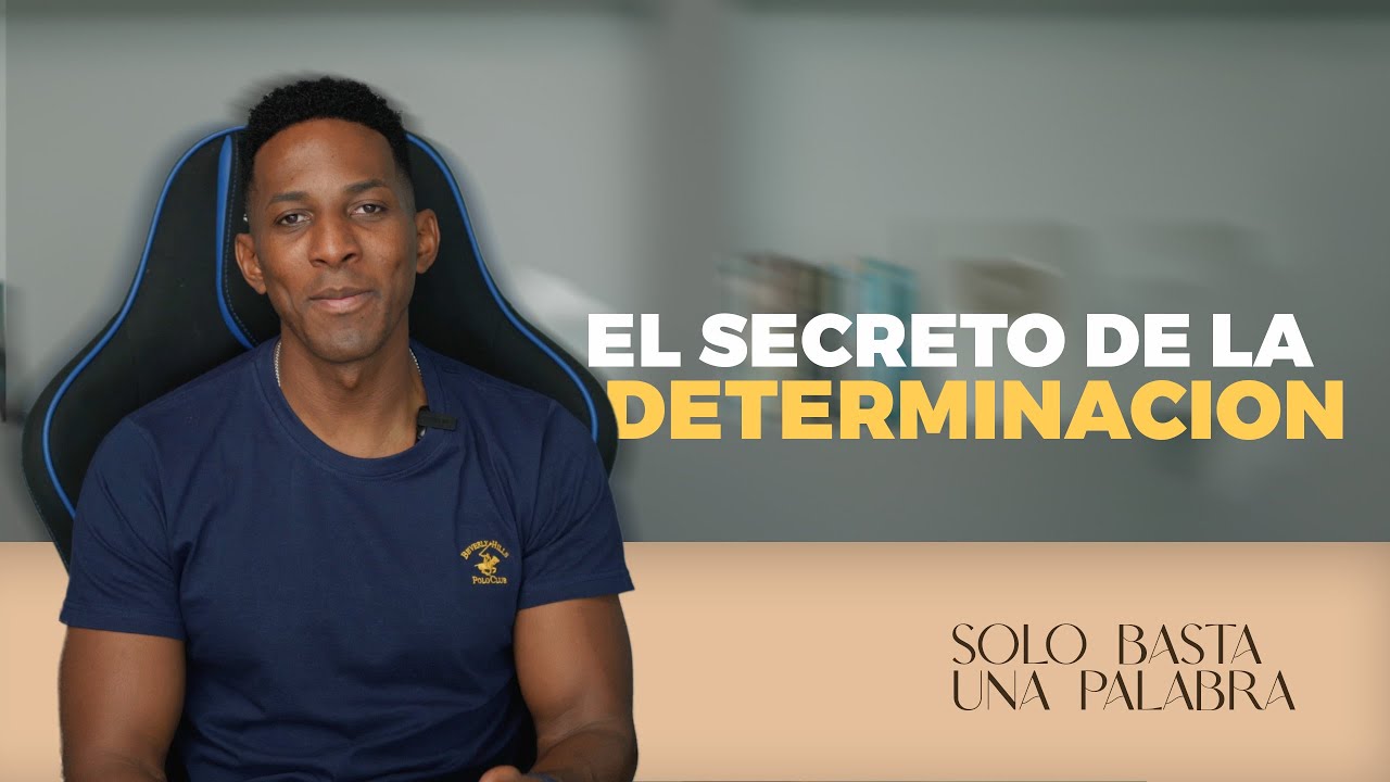 SOLO BASTA UNA PALABRA | EL SECRETO DE LA DETERMINACION | Pastor Moises Bell