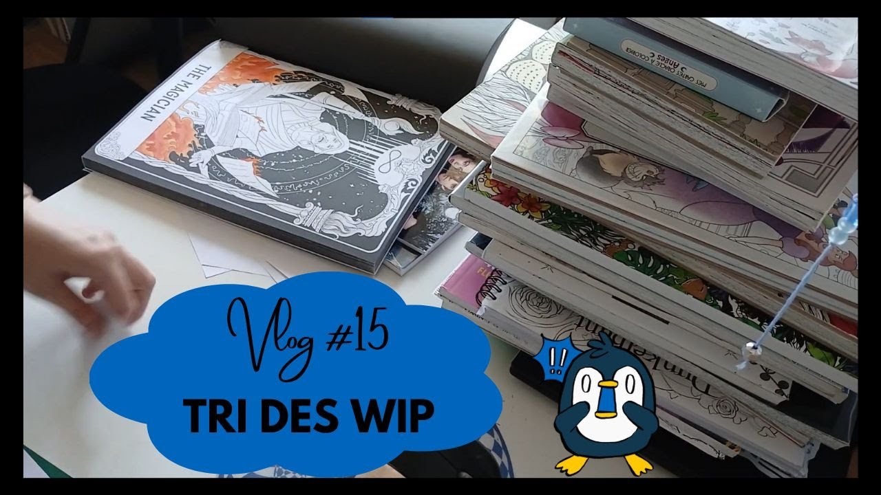 Vlog colo #15 On trie mes WIP ensemble !