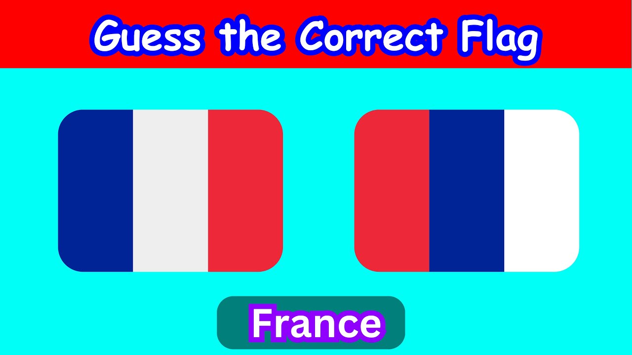 Guess the Correct Flag |Guessing Game - Flag Quiz