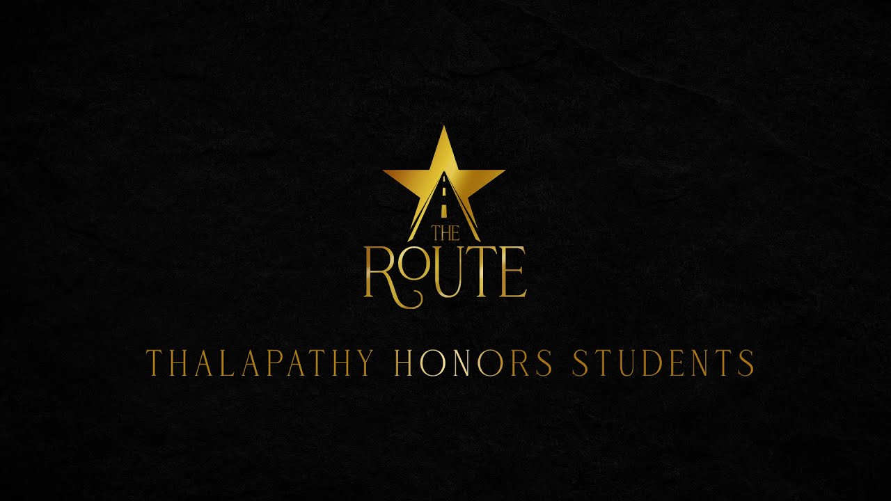 #ThalapathyHonorsStudents