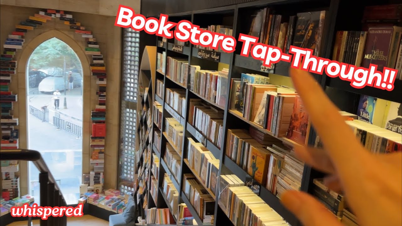 Public ASMR 📚 Book Store Tap-Through! * Whispered * ASMRVilla