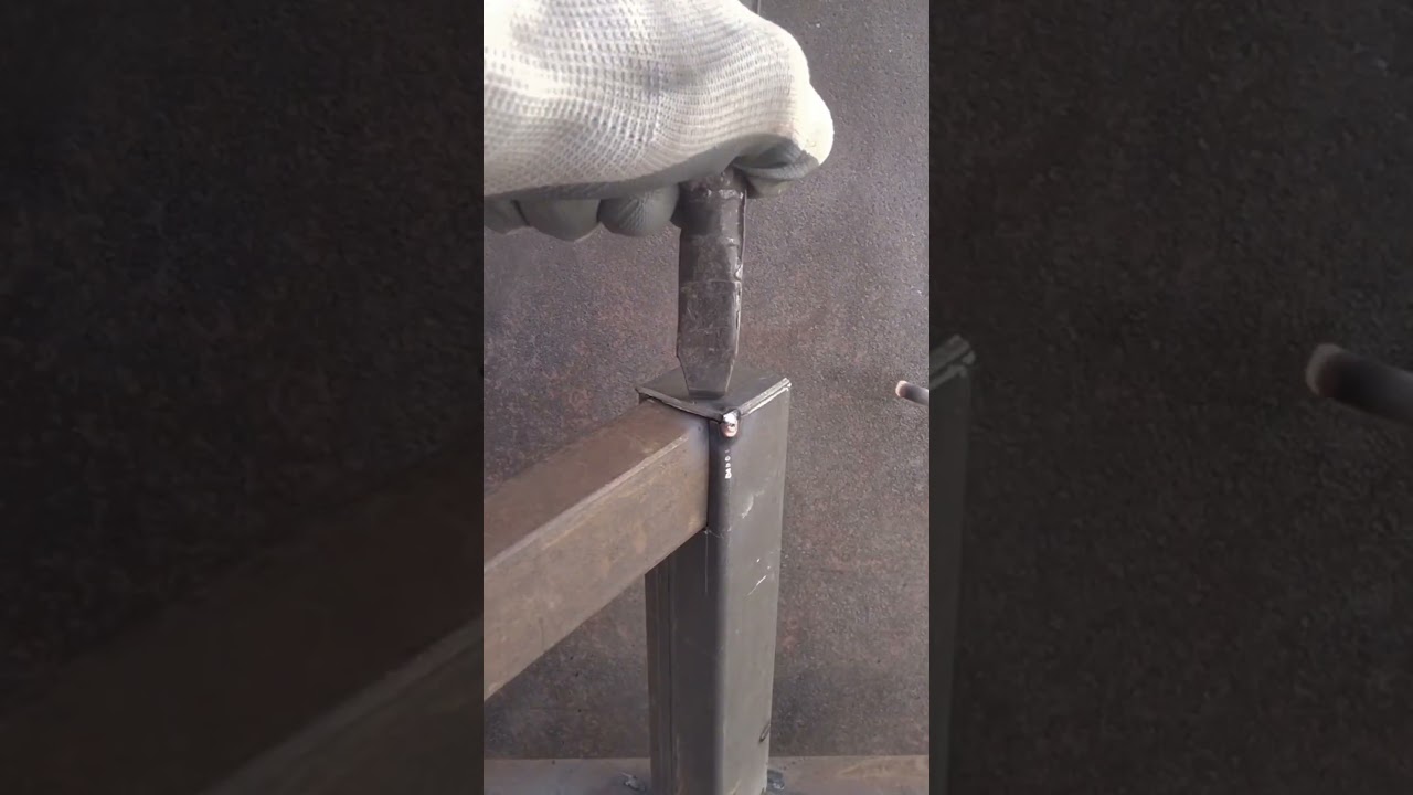 creative cutting trick of thin pipe #welding #welder #stickwelding #febrication #roshnifebrication