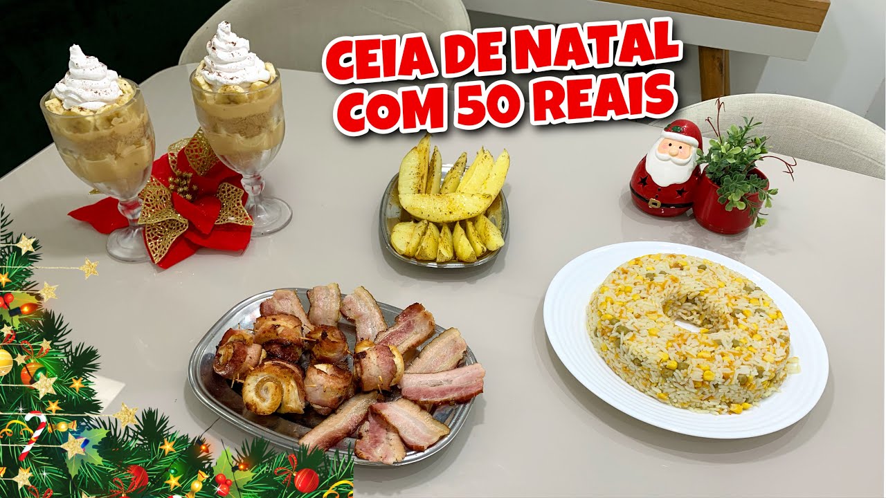 DESAFIO CEIA DE NATAL COM 50 REAIS