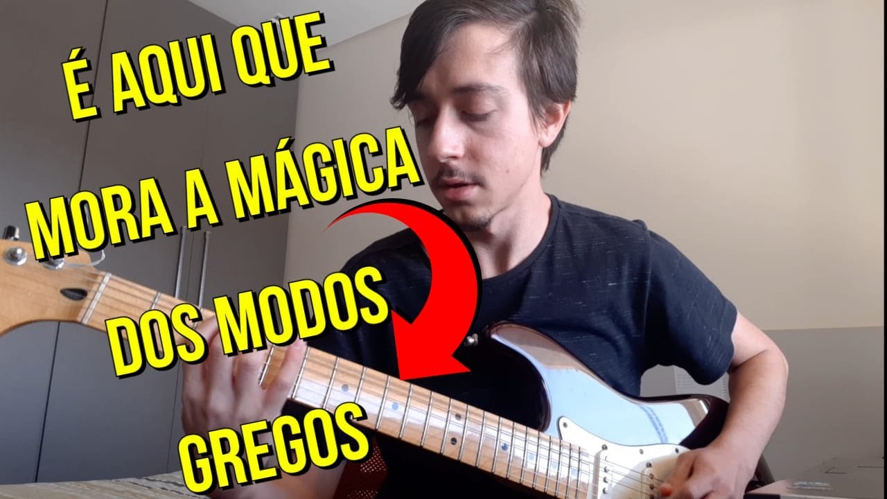 FAÇA ISSO E VEJA A MÁGICA DOS MODOS GREGOS (COMO APLICAR OS MODOS GREGOS NA GUITARRA)