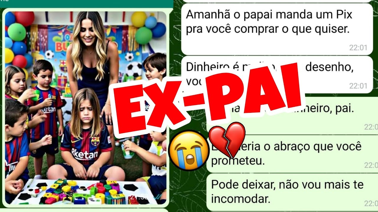 E QUANDO O PAI DO SEU FILHO NÃO QUE SABER DELE PORQUE ARRUMOU UMA NAMORADA NOVA 💔😭