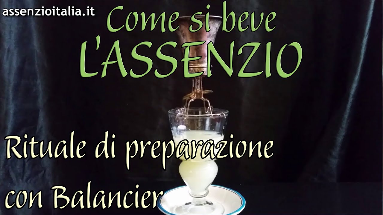 Come si beve l'Assenzio: preparazione con Balancier