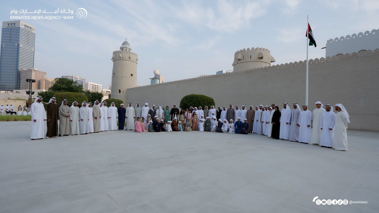 خالد بن محمد بن زايد يزور مهرجان الحصن 2026