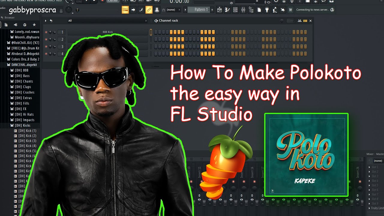 How To Make Polokoto by Kapeke the Easy way in FL Studio
