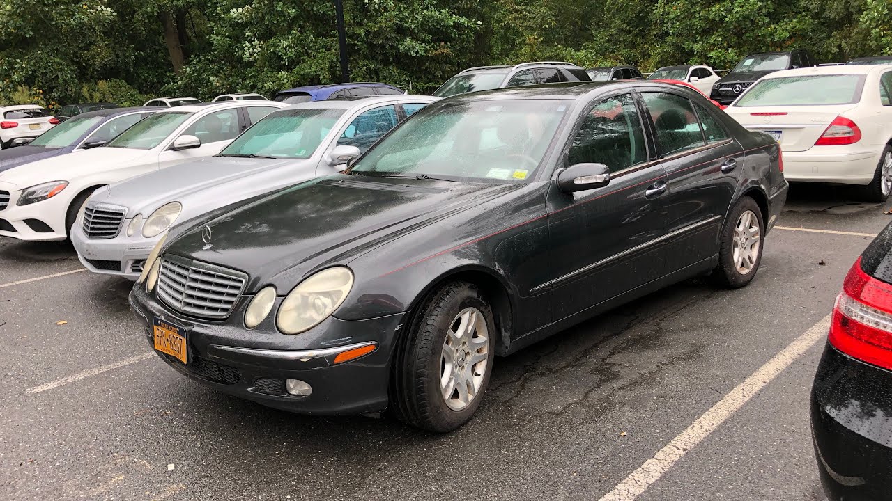 Как завести Mercedes Benz E-320 2004 года выпуска