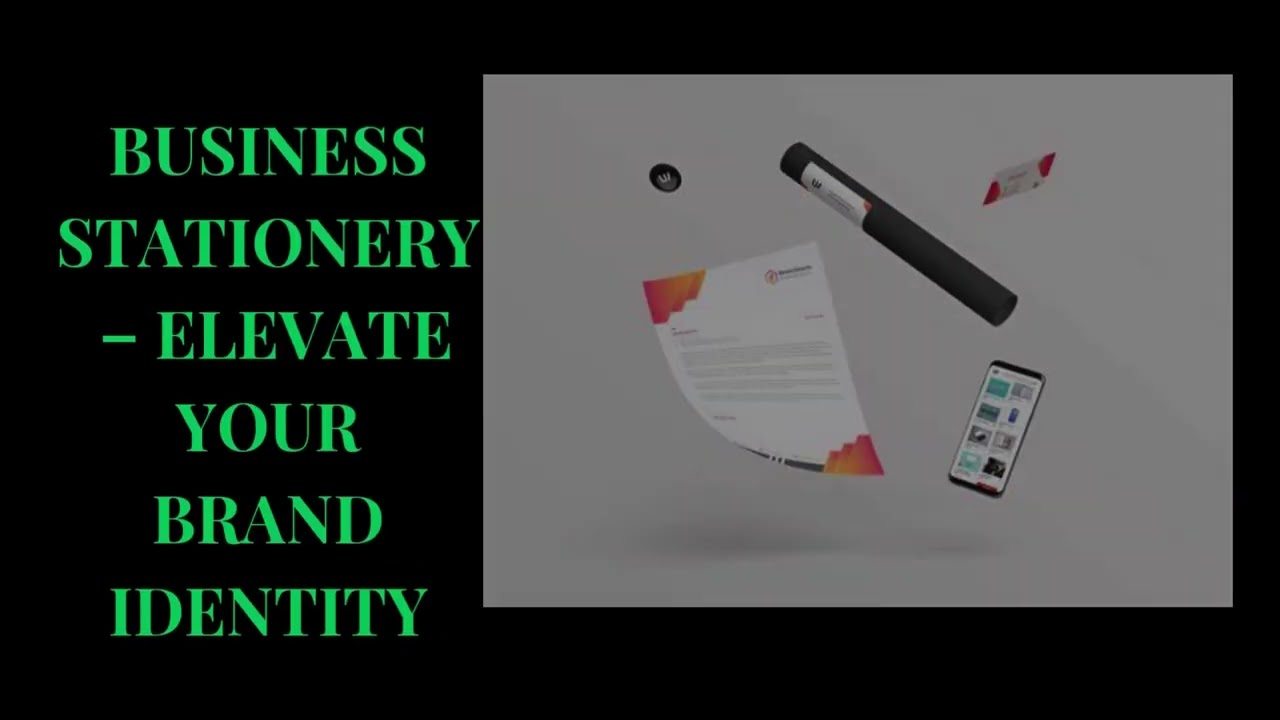 Business Stationery &ndash; Elevate Your Brand Identity---print Shop london