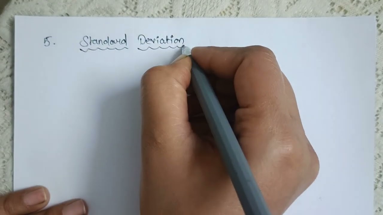 All essential formulas of statistics