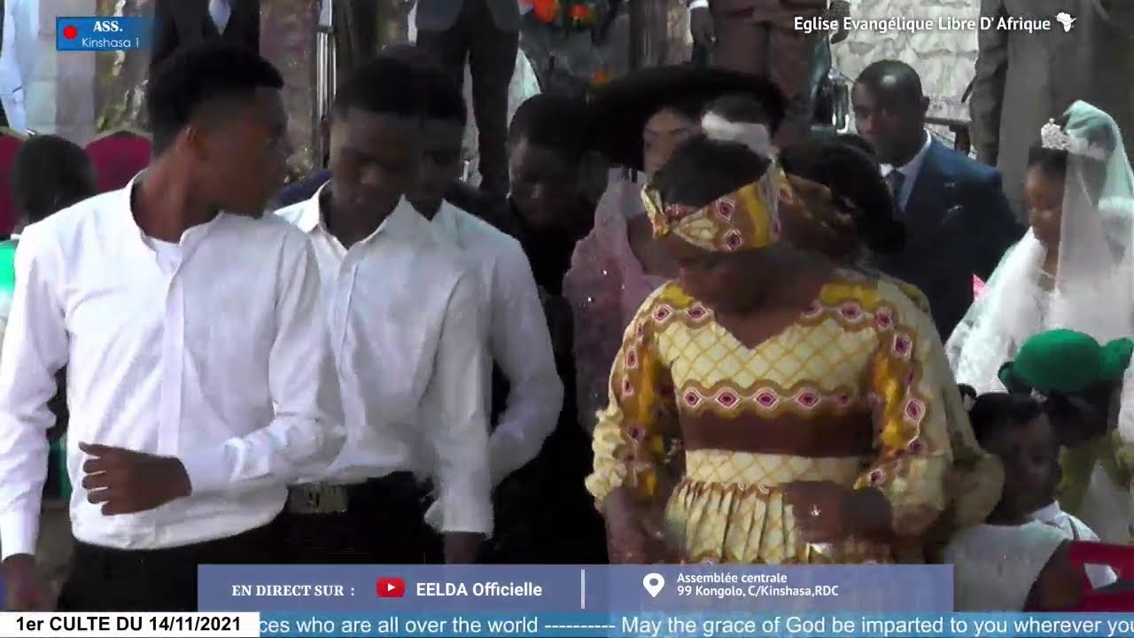 PREMIER CULTE DU 14/11/2021 | ASS KIN 1 (KONGOLO) | (EELDA Officielle)