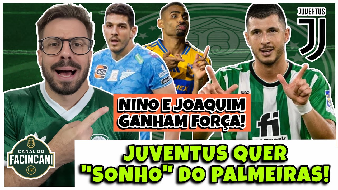 JUVENTUS QUER DAR “CHAPEU” NO PALMEIRAS POR “CAMISA 5”! 🔥 E VERDÃO ABRE NEGOCIAÇÃO POR ZAGUEIRO! 💚