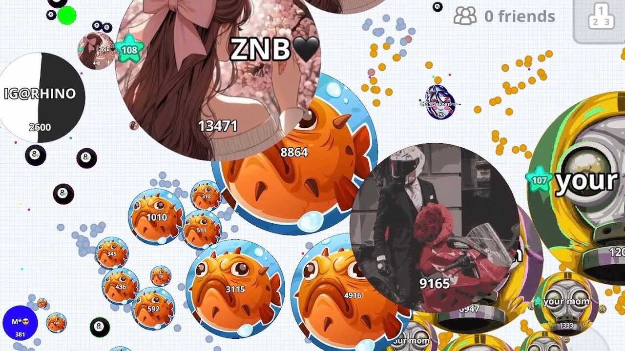 I'M GONNA WIN!! 🐡 (AGAR.IO MOBILE)